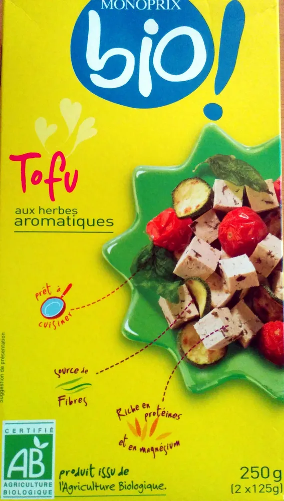 Tofu Bio aux herbes aromatiques