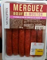 Merguez Bœuf & Mouton
