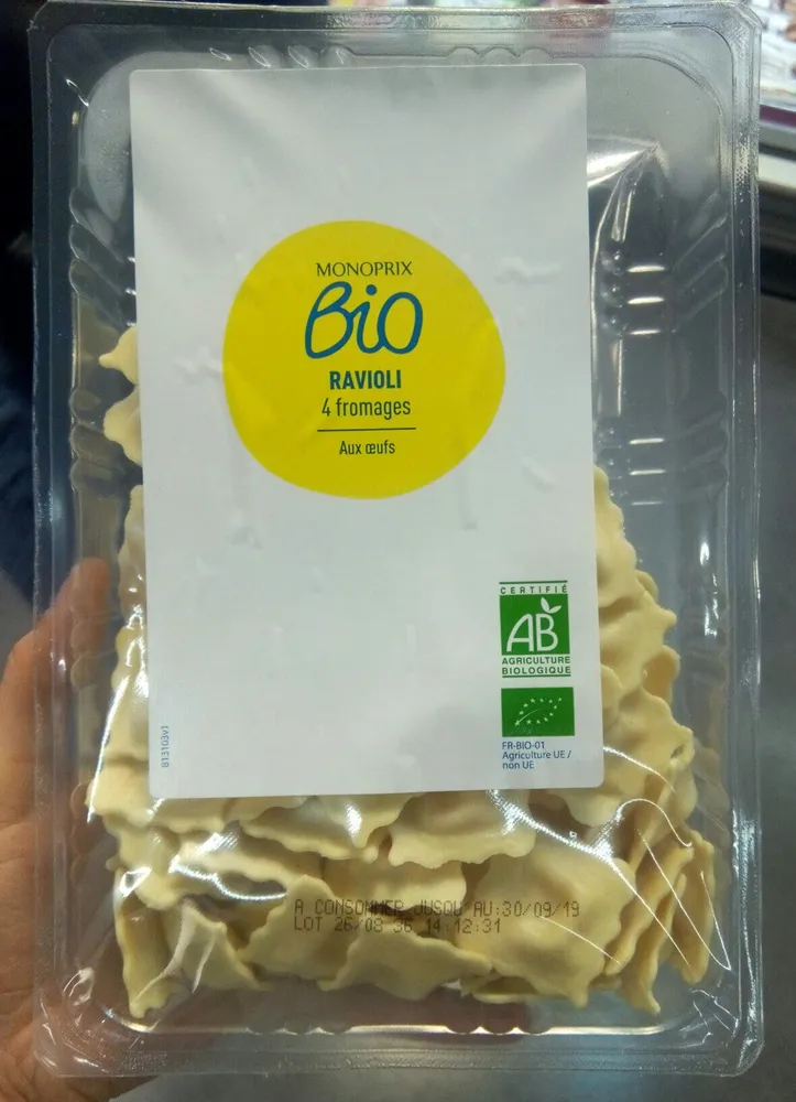 Ravioli 4 fromages