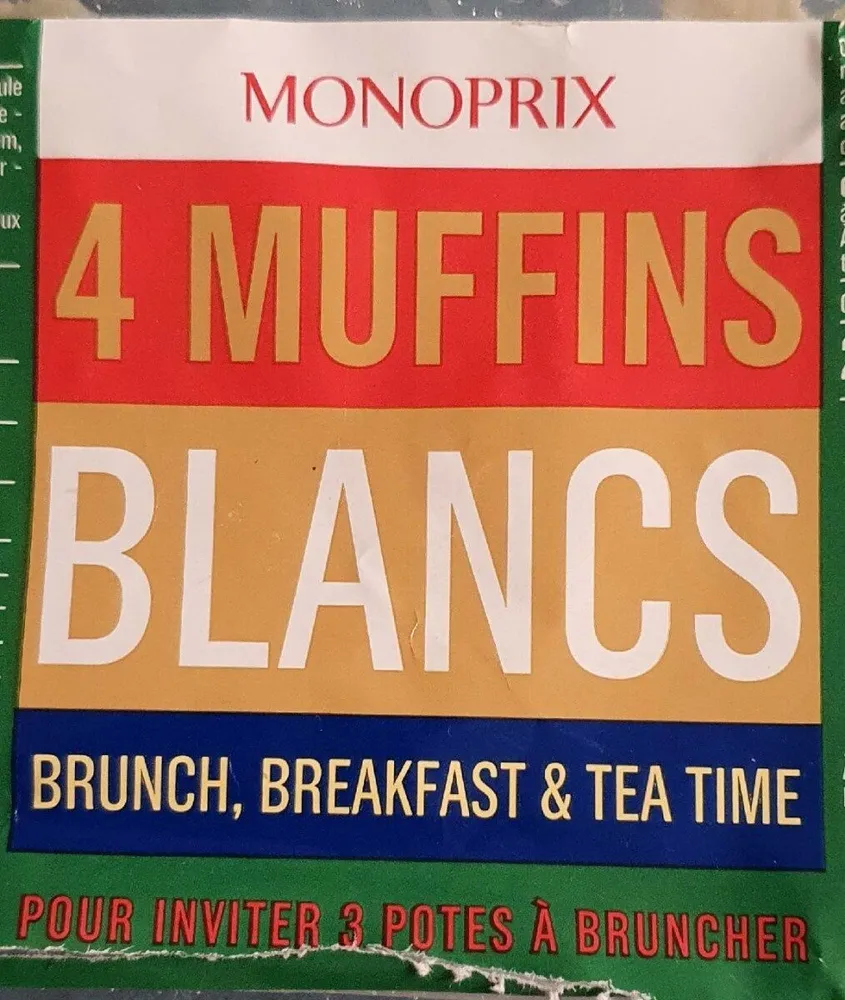 Muffins blancs