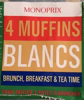 Muffins blancs