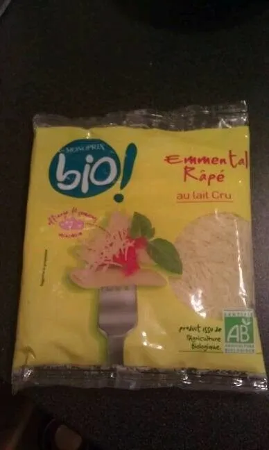 Emmental râpé bio