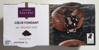 Coeur fondant au chocolat noir