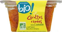 Carottes râpées sauce salade au jus de citron bio