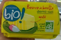 Beurre de baratte demi-sel