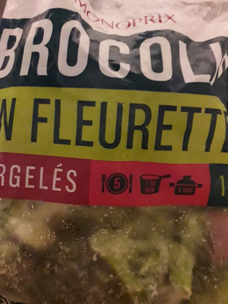 Brocoli en fleurettes