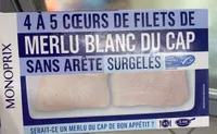 Merlu blanc du cap