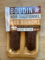 Boudin Noir Traditionnel aux Oignons