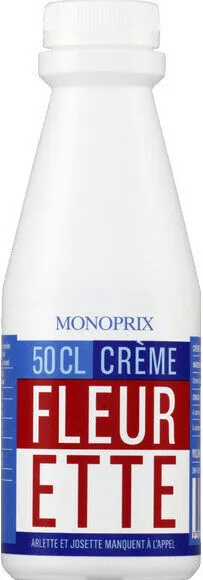 Crème fleurette