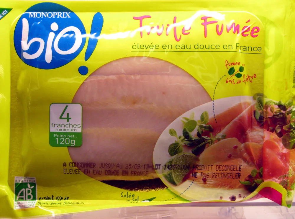 Truite Fumée Bio