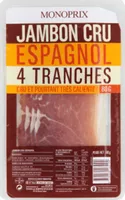 Jambon sec espagnol