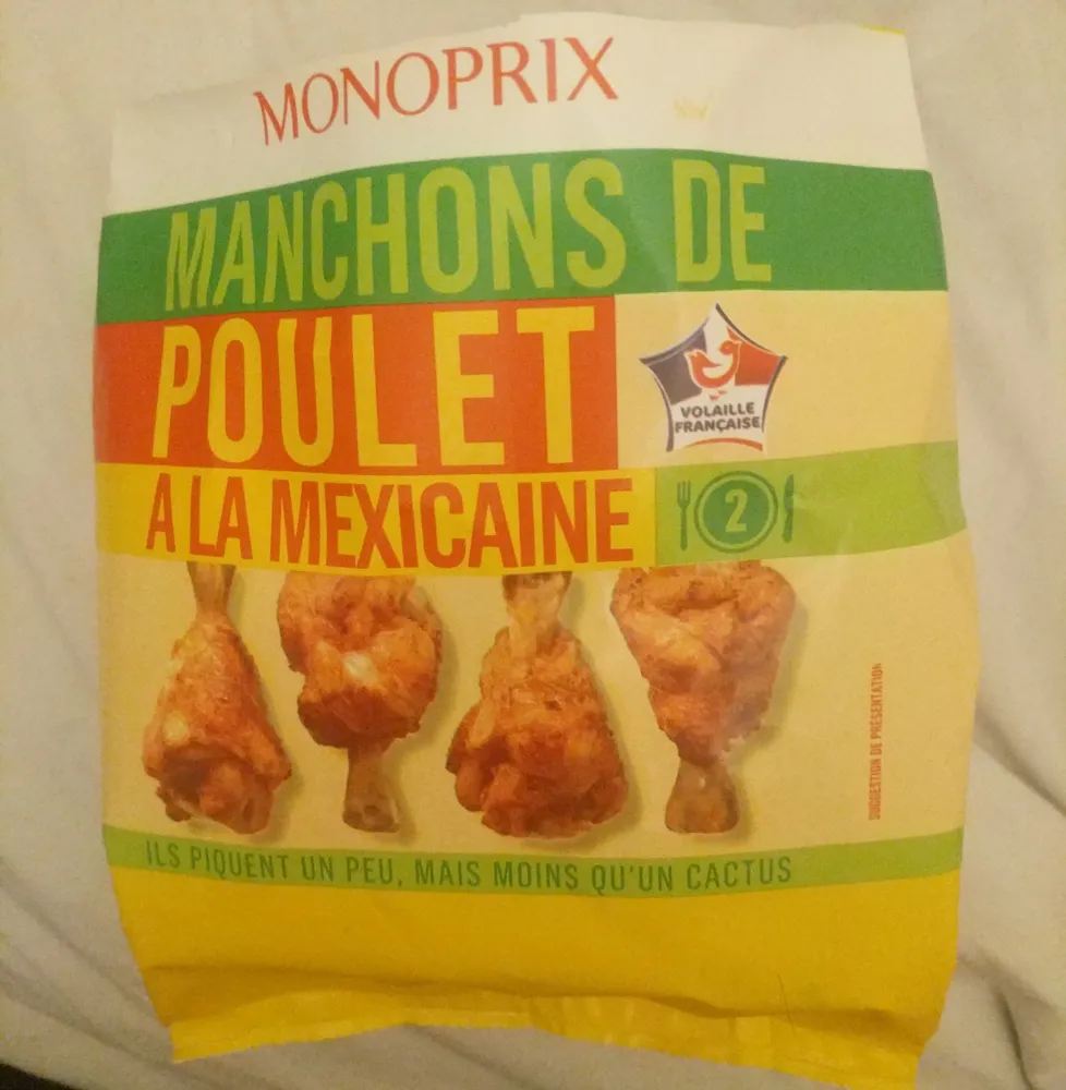 Manchons de poulet à la mexicaine, rôtis au four