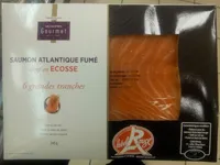 Saumon Atlantique fumé, élevé en Ecosse