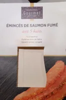 Émincés de saumon fumé aux 5 bais