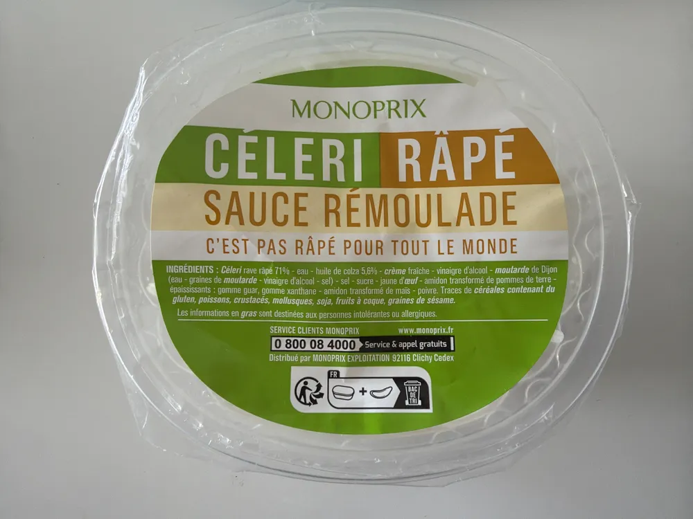Céleri Râpé Sauce Rémoulade