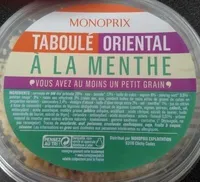 Taboulé oriental à la menthe