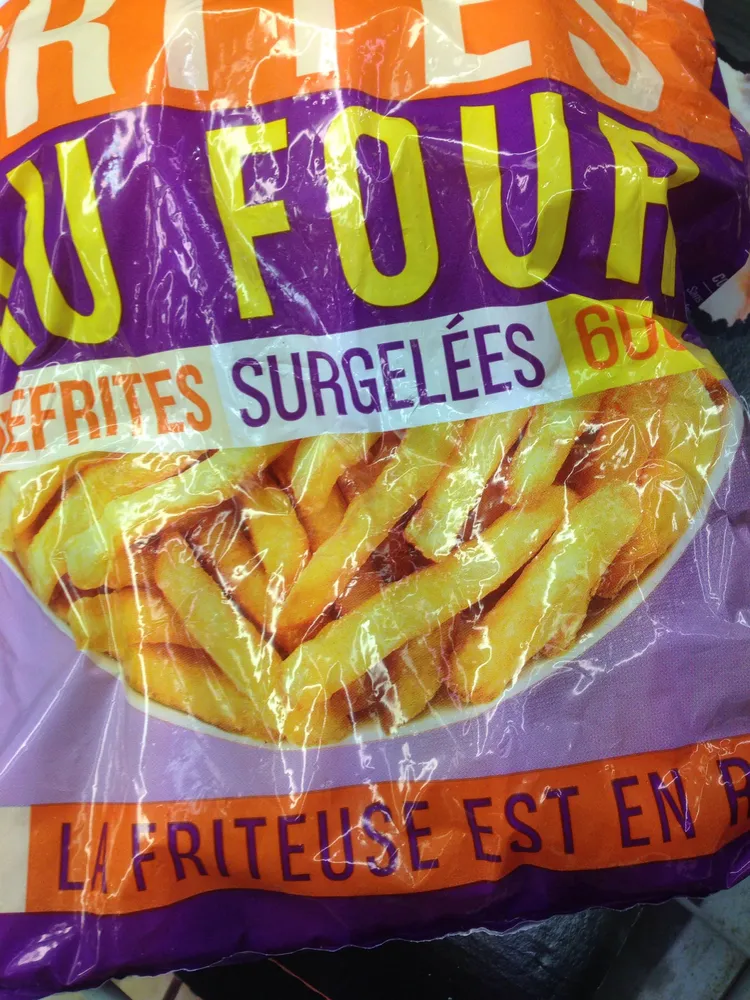 Pommes frites au four