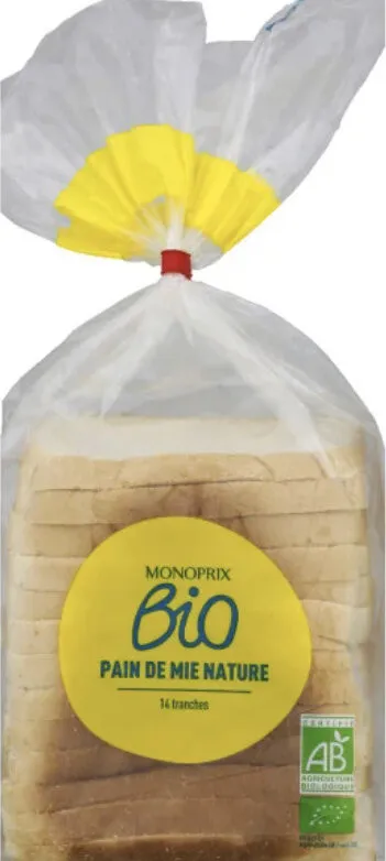 Pain de mie blanc