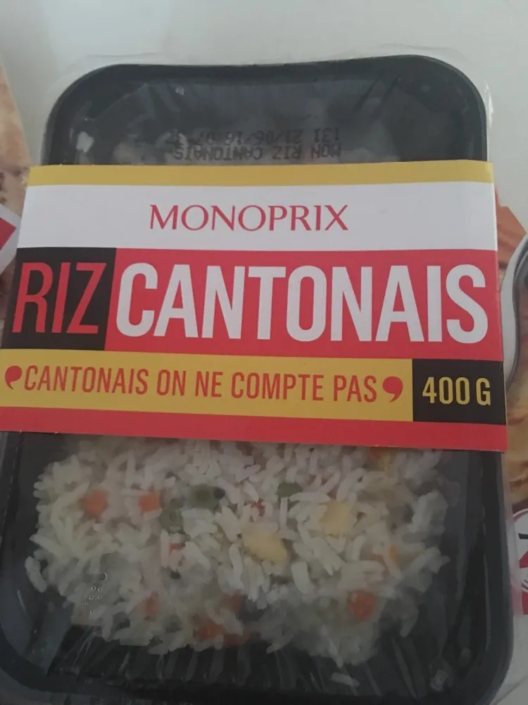 Riz cantonais Monoprix