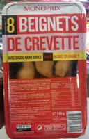 8 beignets de crevette