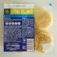 16 mini blinis