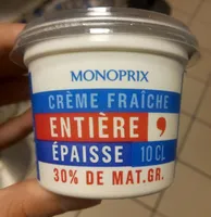 Crème fraîche entière