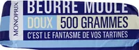 Beurre moulé doux