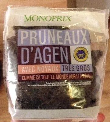 Pruneaux d'agen avec noyaux