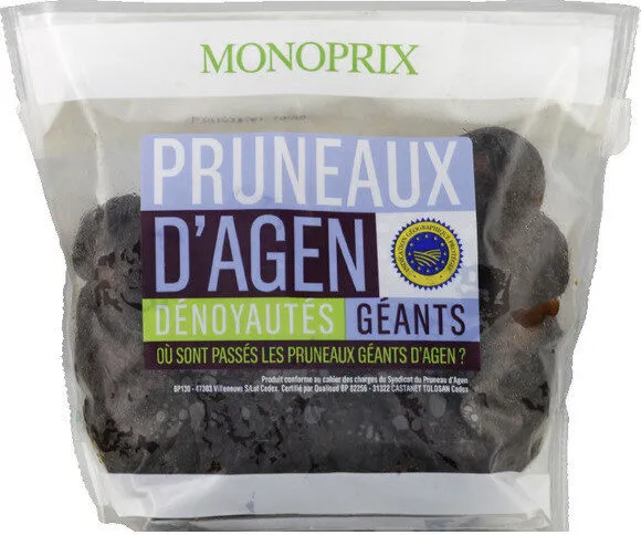 Pruneaux d'Agen dénoyautés géants