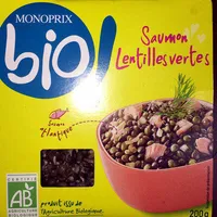 Saumon Lentilles Vertes