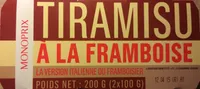 Tiramisu à la framboise