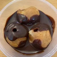 Profiteroles au chocolat