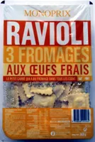 Ravioli 3 Fromages aux Œufs Frais