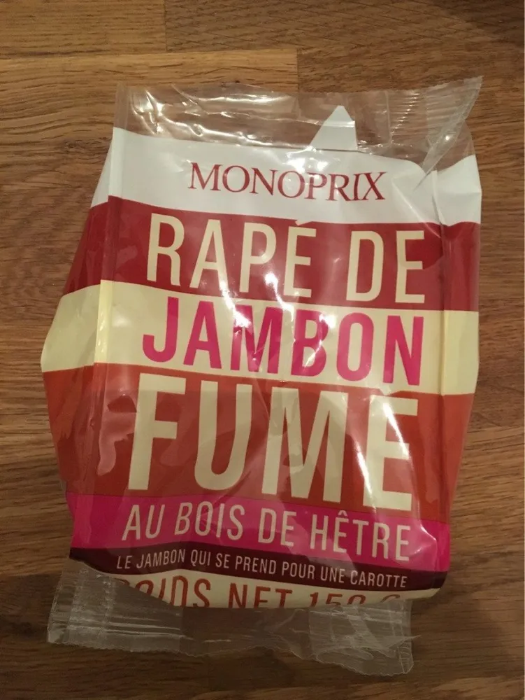 Râpé de Jambon Fumé au Bois de Hêtre