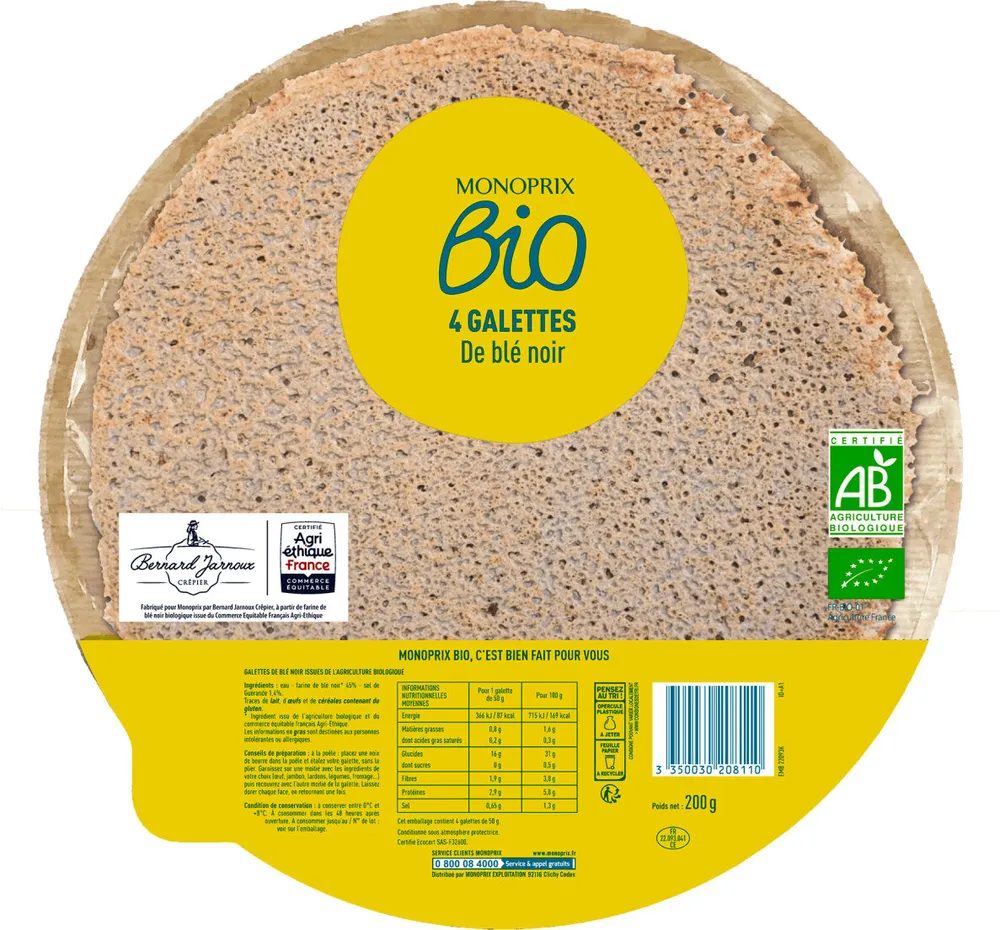 Galettes de blé noir