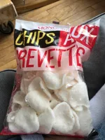 Chips de crevettes
