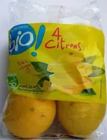 Citron jaune Bio, Catégorie 1