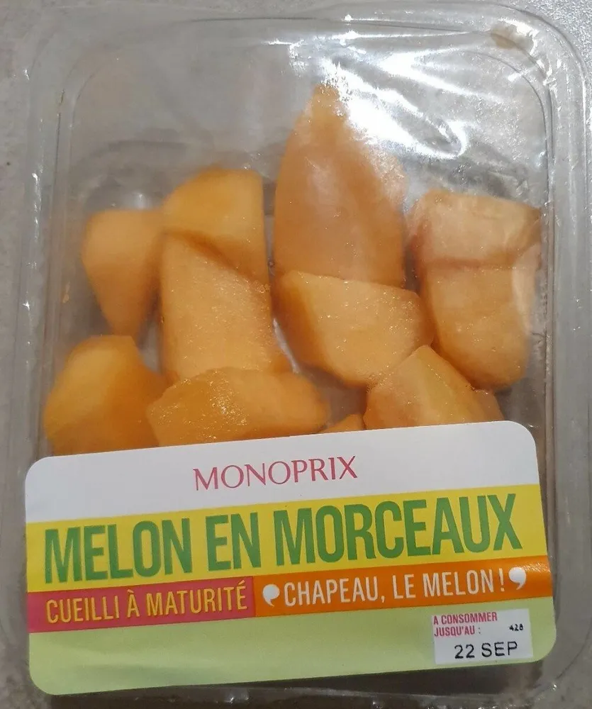 Melon en morceaux