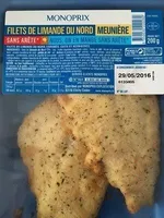 Filets de limande du nord Meunière