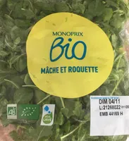 Mache et roquette bio