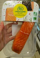 Pavés de saumon bio