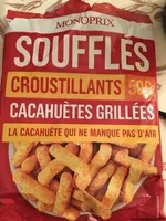 Soufflés croustillants cacahuètes grillées