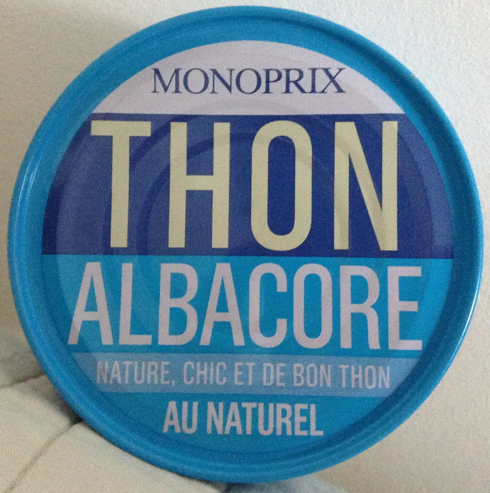 Thon Albacore au naturel