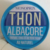 Thon Albacore au naturel