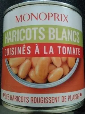 Haricots blancs cuisinés à la tomate