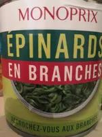 Epinards en branches