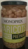Haricots blancs préparés