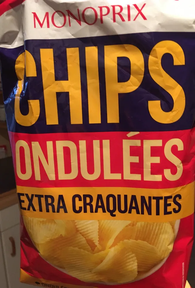 Chips ondulées extra craquantes
