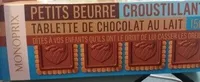 Petits Beurre Croustillant Tablette de Chocolat au Lait