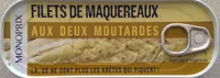 Filet de Maquereaux (Aux Deux Moutardes)